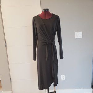 Who What Wear tie front dress sz M